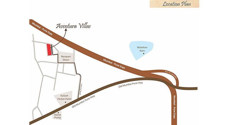 Lonavala bungalow map location
